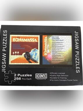 Joe Bonamassa 'Driving Towards The Daylight' Framed Puzzle Set - Black